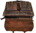 Everluxe Buffalo Hunter Messenger Bag