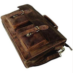 Everluxe Buffalo Hunter Messenger Bag
