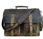 Everluxe Buffalo Hunter Messenger Bag